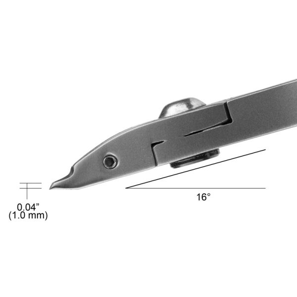 CUTTER, SUB-MINIATURE RAZOR FLUSH LONG - Image 4