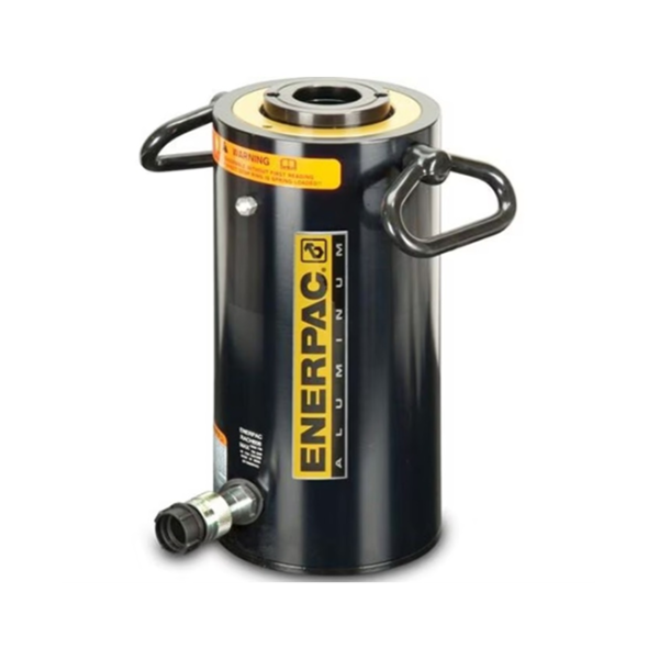 Enerpac RACH608, 65.6 ton Capacity, 7.87 in Stroke, Aluminum Hollow Plunger Hydraulic Cylinder