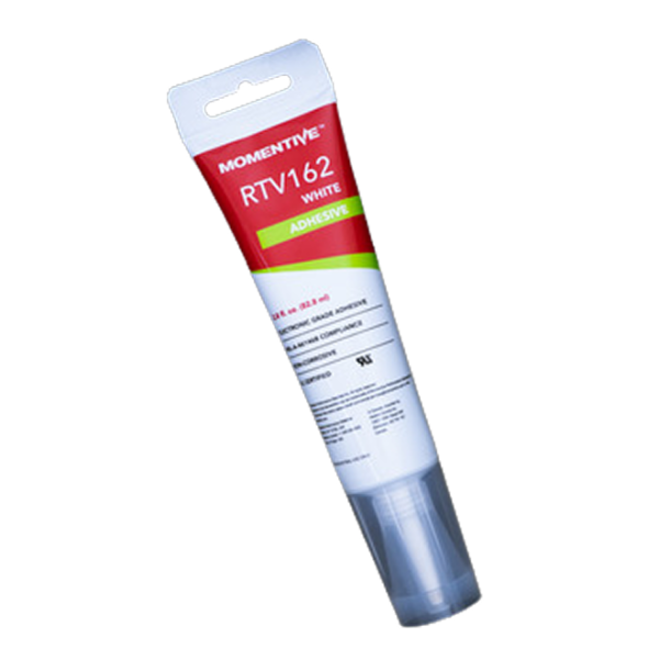 Momentive™ RTV162 White Electronic Grade Silicone Sealant - 2.8 oz Tube