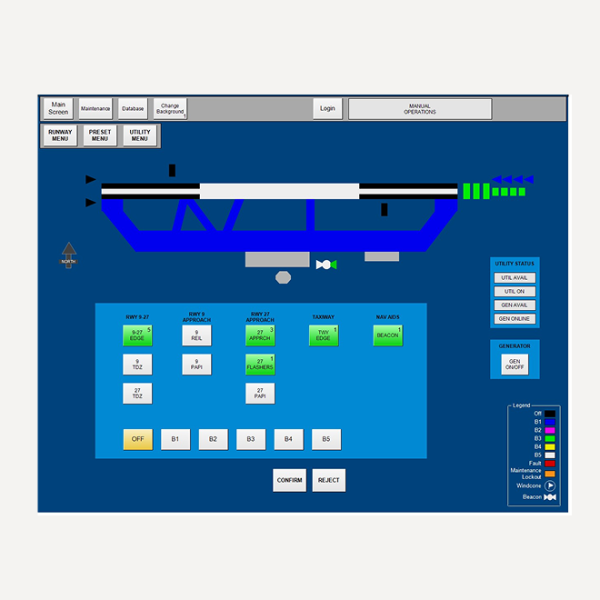 L-890 Airport Lighting Control and Monitoring System